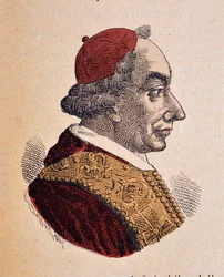 Ritratto del Papa Pio VI (Pius o Pio o Giovanni angelo Braschi) (1775-1799), 1898